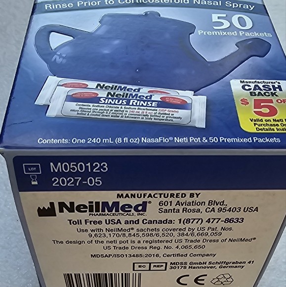 Neti Pot DrMehta NEW - Picture 3 of 4